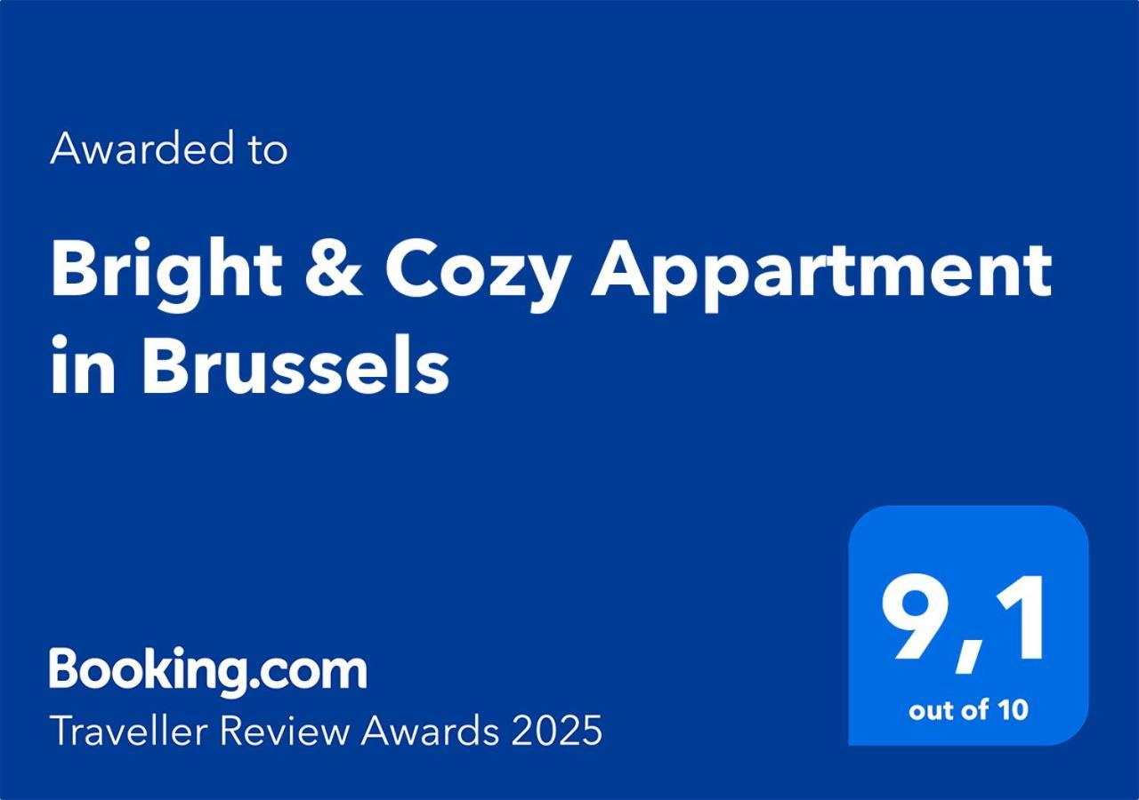 Bright & Cozy Appartment In Brussel Eksteriør bilde